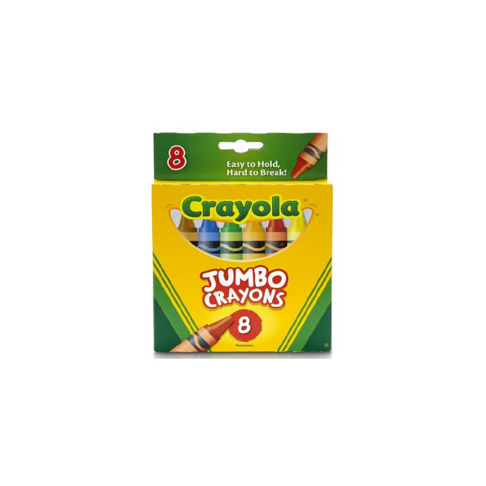 Crayola 8ct Jumbo Crayons My Toy Shop
